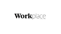 Logo en noir et blanc du magazine Workplace