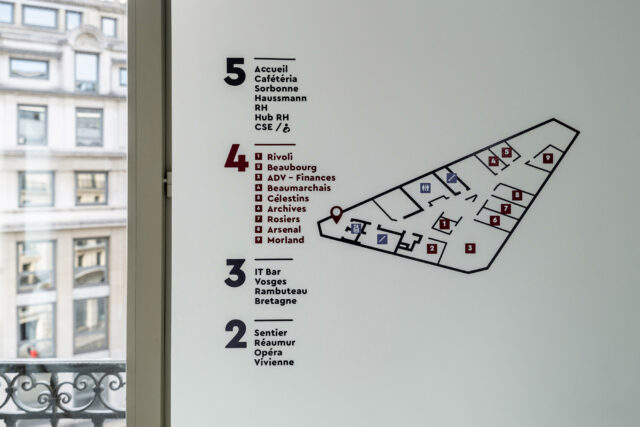 Les Bâtisseurs - Aménagement de bureaux à Paris - space planning